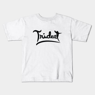 Trident logo "Black" Kids T-Shirt